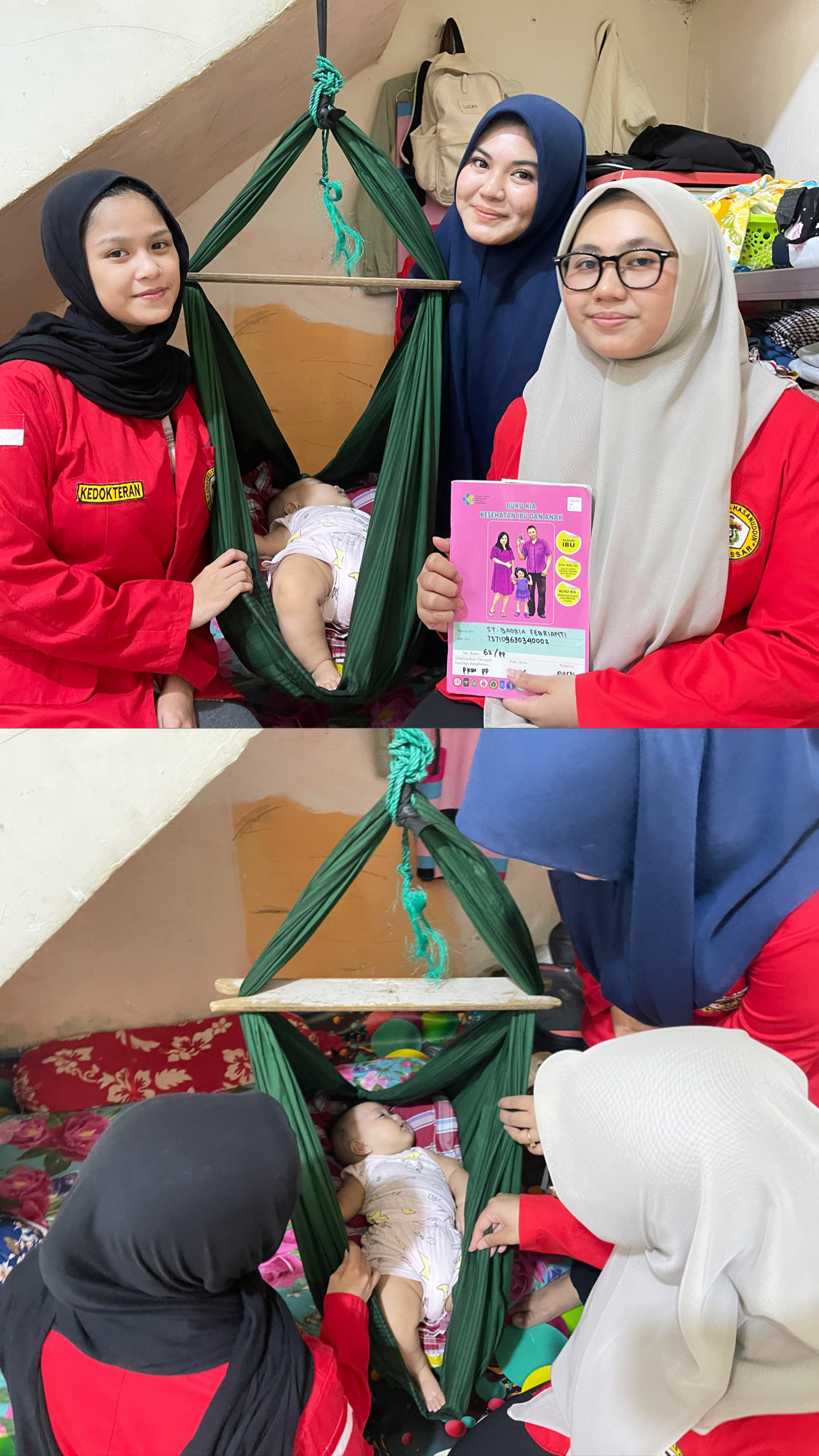 Kunjungan Ketiga P2KD III - Edukasi terkait Buku KIA